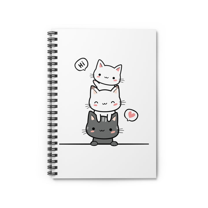 Kitty Trio Spiral Notebook