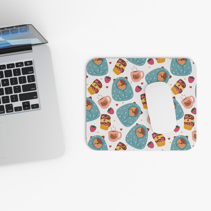 Blanket Cat Mouse Pad