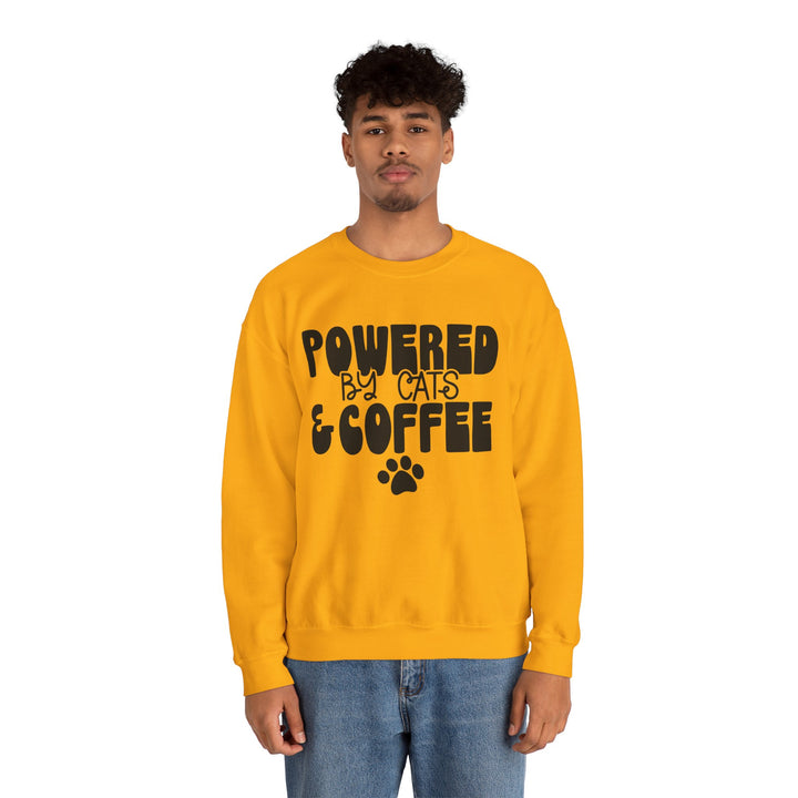 Cats and Coffee Crewneck Sweatshirt