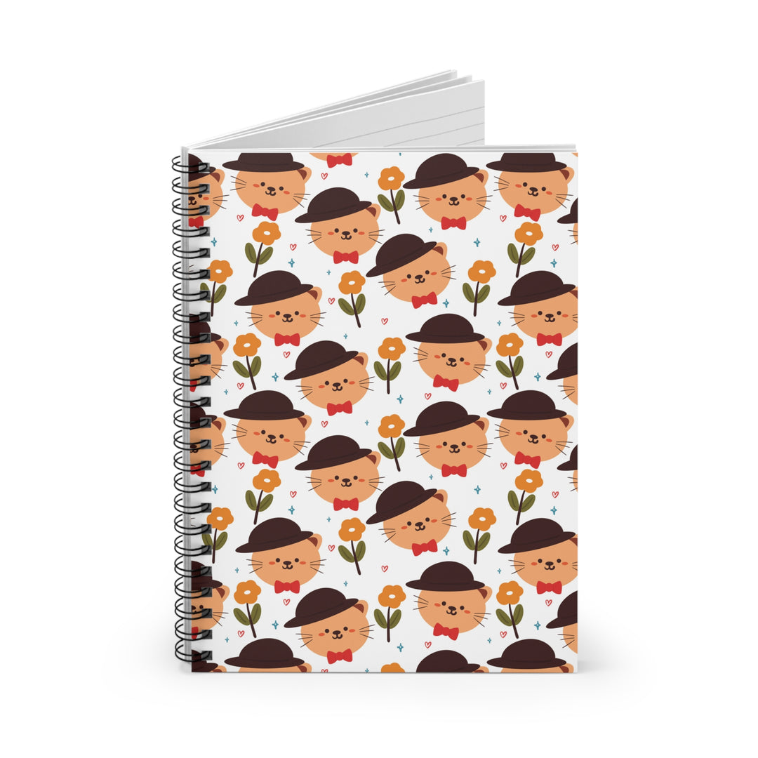 Posh Cat Spiral Notebook
