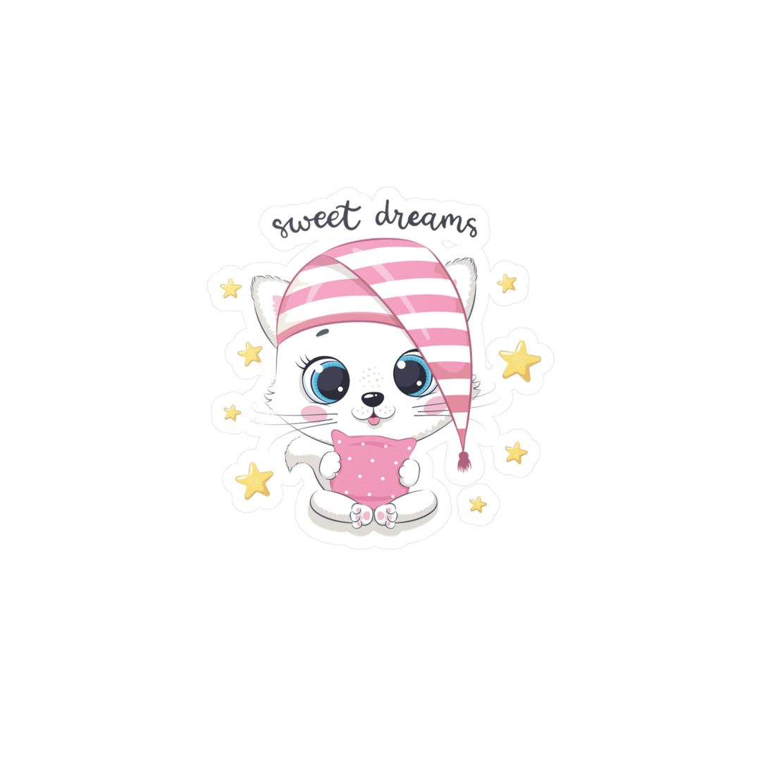 Sweet Dreams Kitty Sticker
