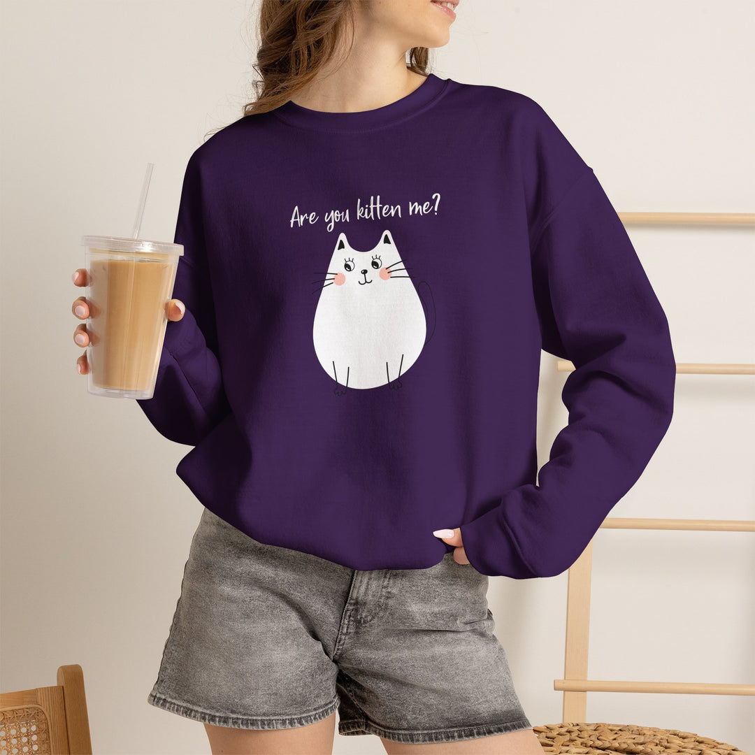 Kitten Me Crewneck Sweatshirt
