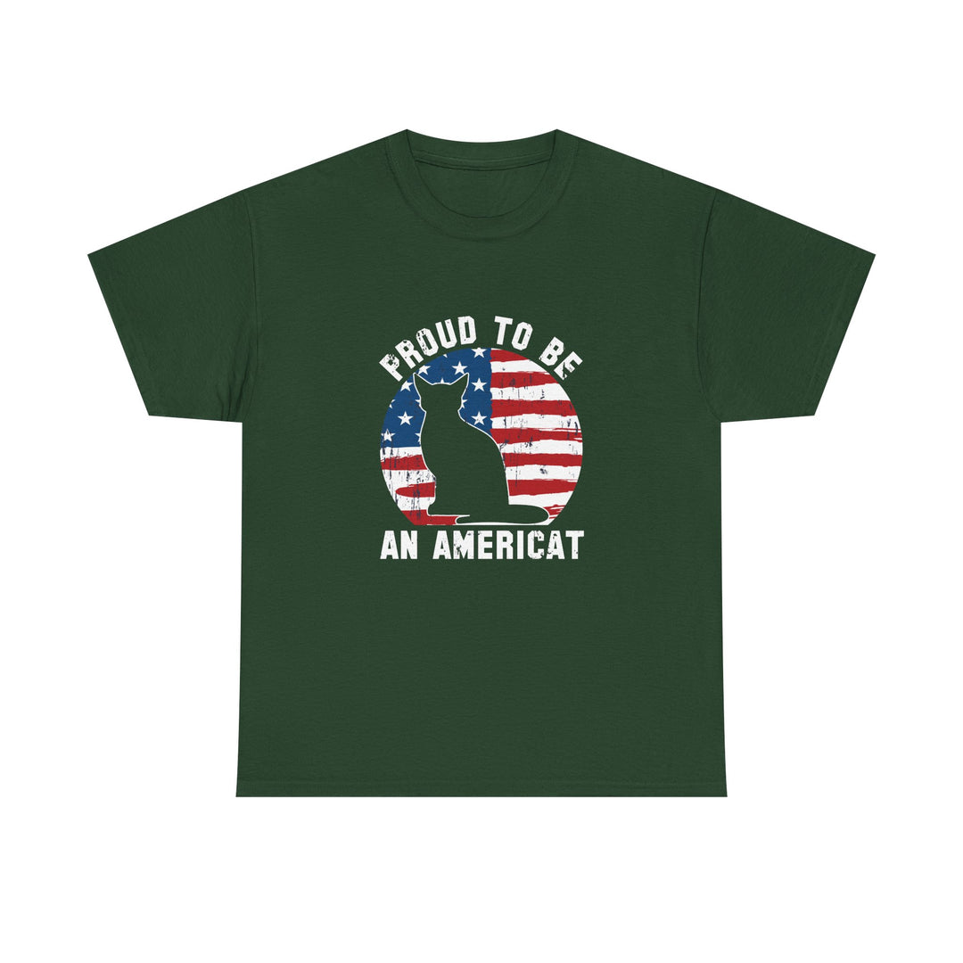 Proud to Be An Americat Cotton Tee