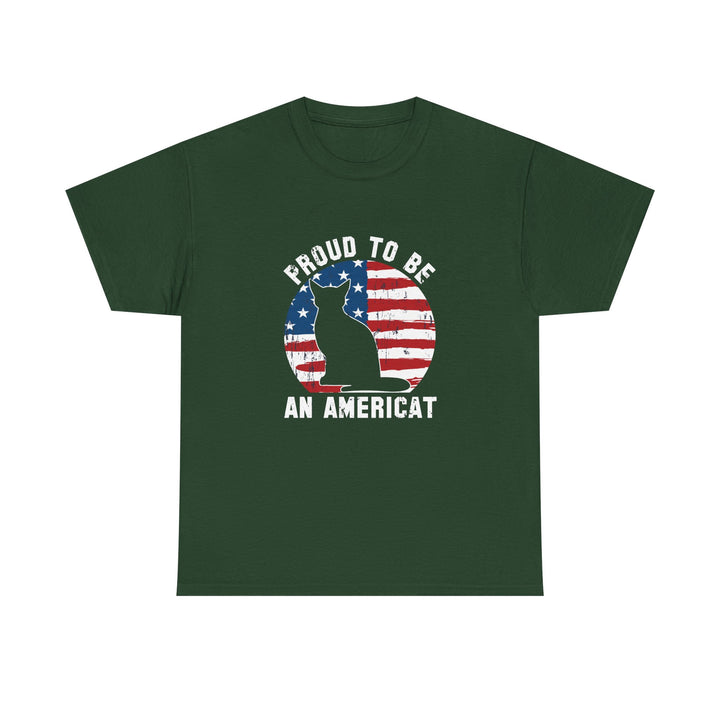 Proud to Be An Americat Cotton Tee