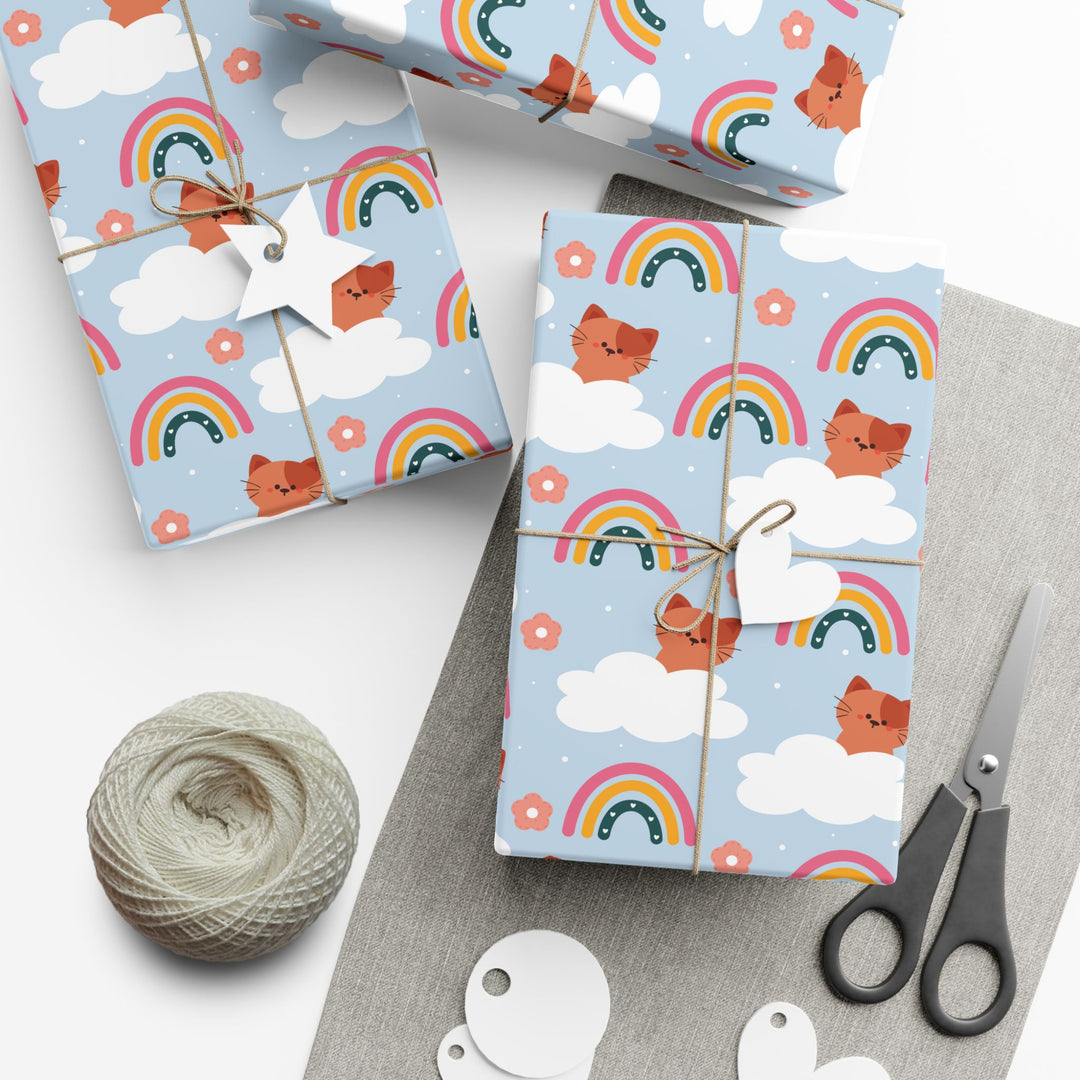 Kitties in the Clouds Gift Wrap