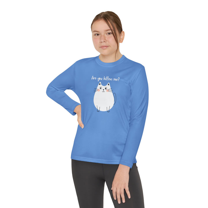 Kitten Me Youth Long Sleeve Tee