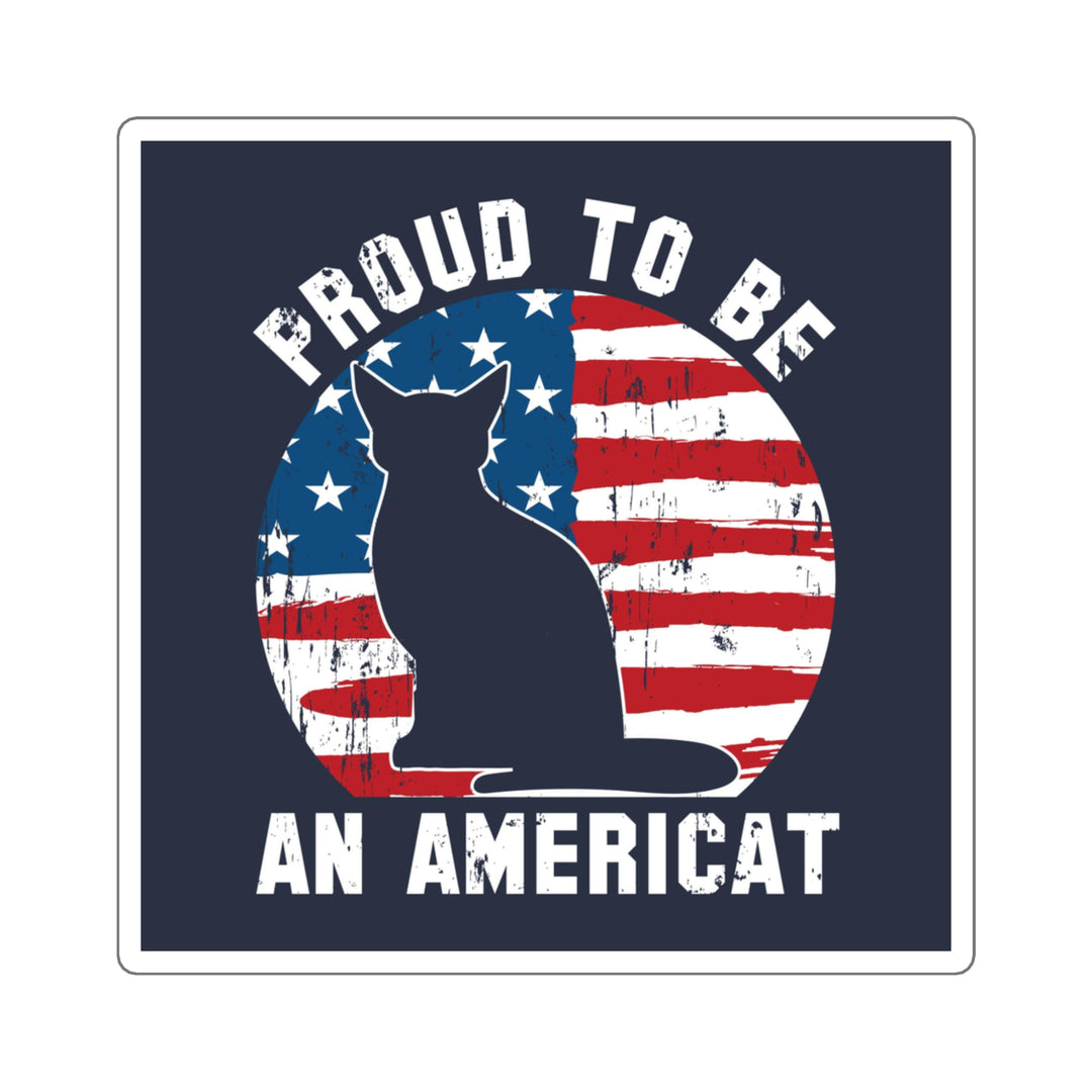 Proud To Be An Americat Square Stickers