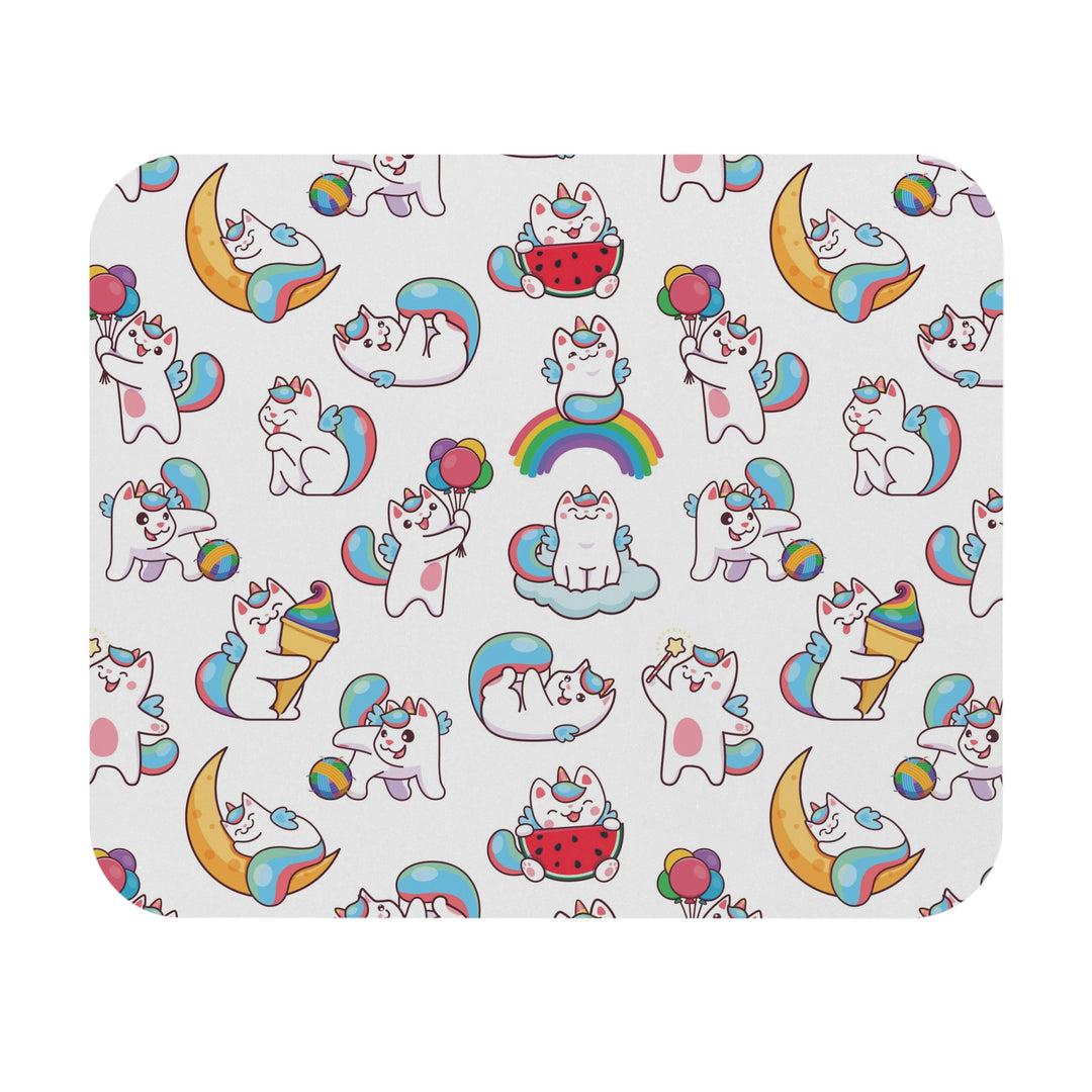 Rainbow Caticorn Mouse Pad