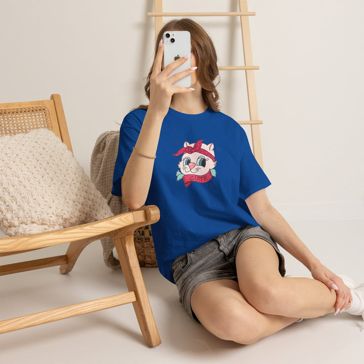 Tattoo Cat Cotton Tee