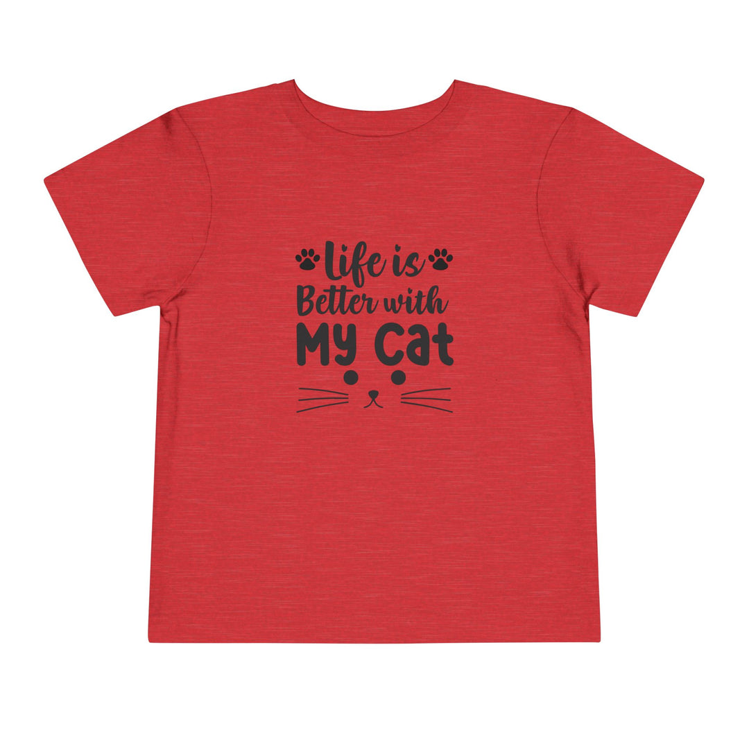 Better With My Cat Toddler Tee