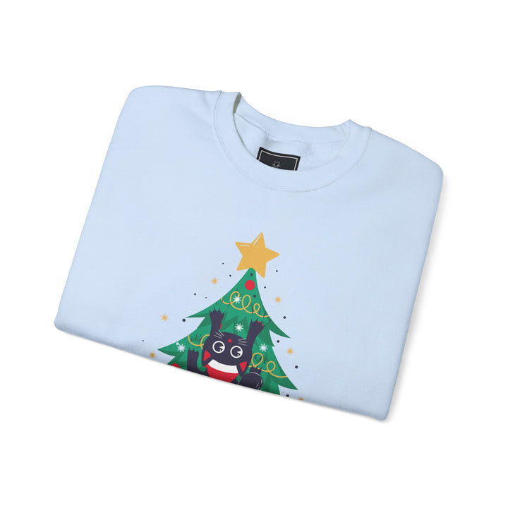 Tree Climbing Kitty Crewneck Sweatshirt