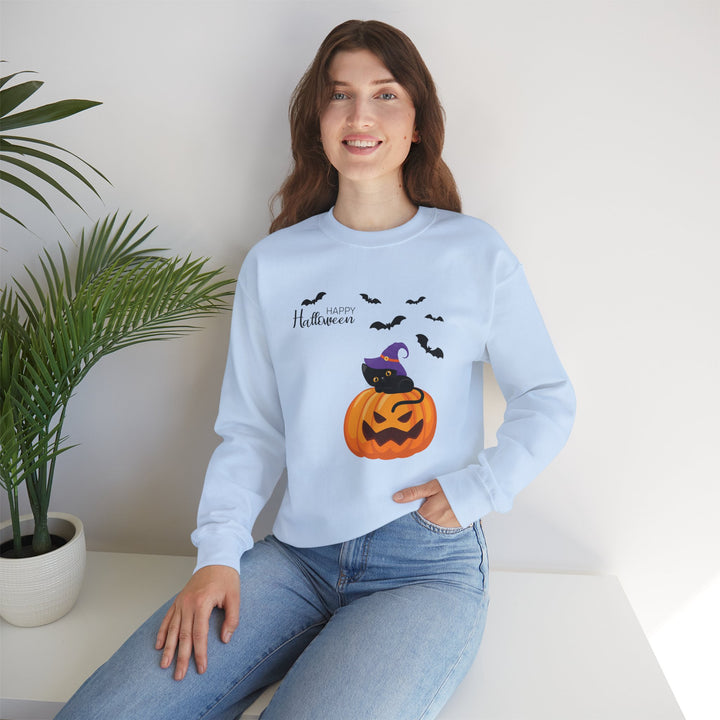 Cat-O-Lantern Crewneck Sweatshirt