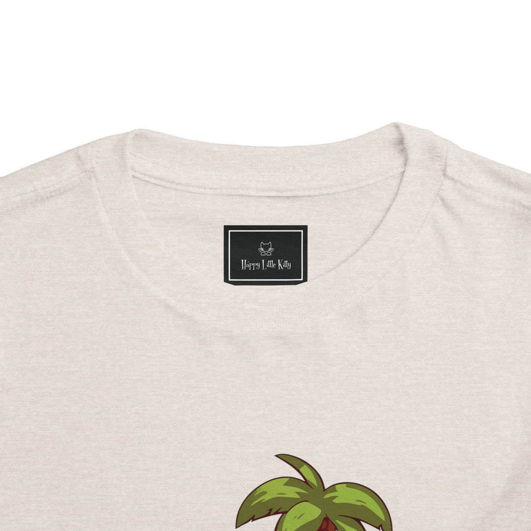 Tropical Cat Toddler Tee