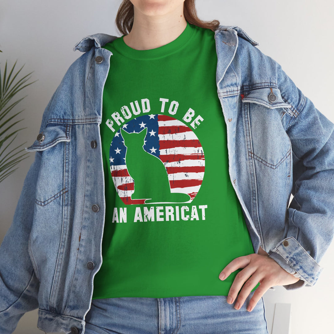 Proud to Be An Americat Cotton Tee