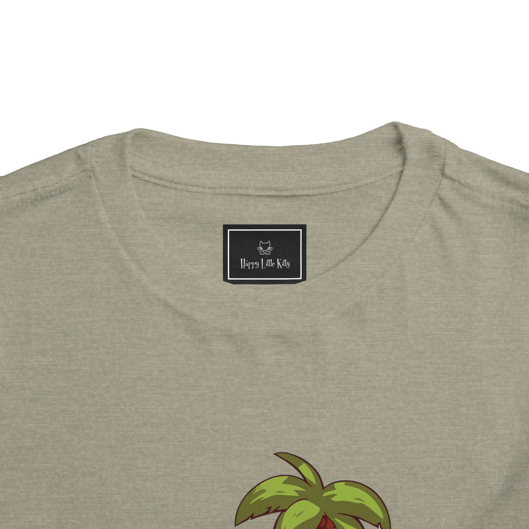 Tropical Cat Toddler Tee