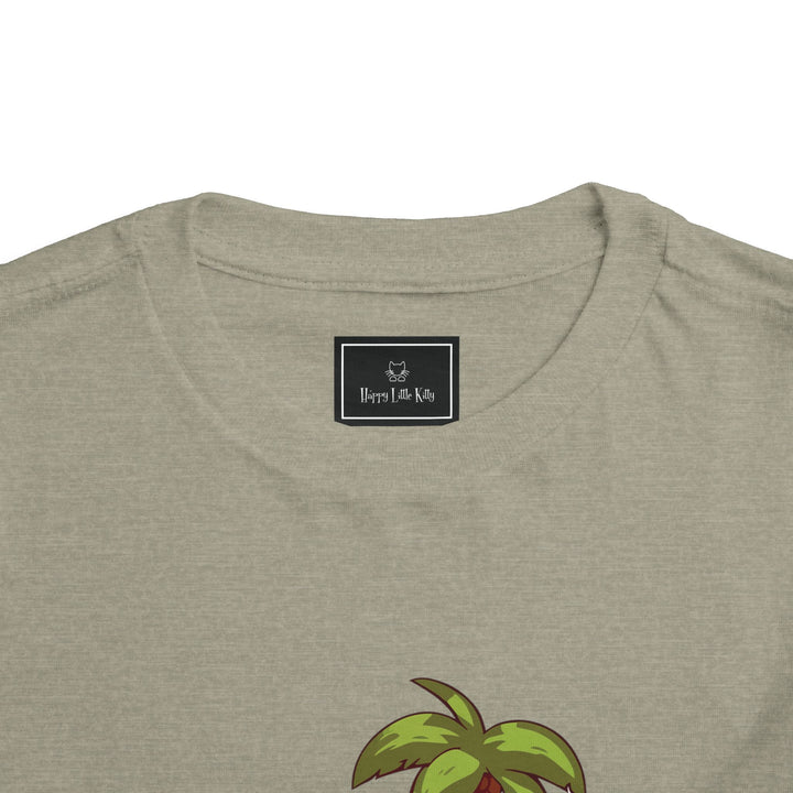 Tropical Cat Toddler Tee