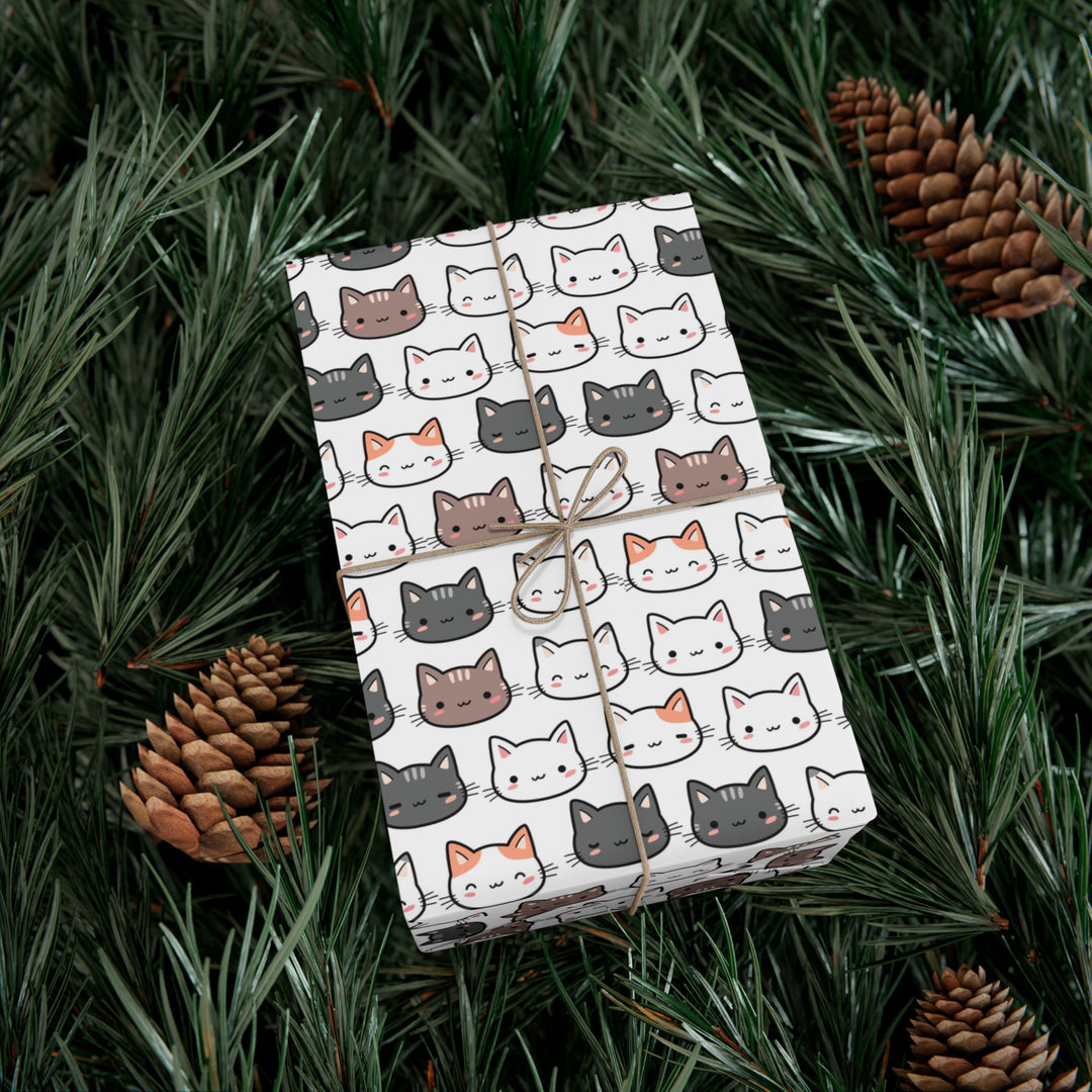 Cat Friends Gift Wrap