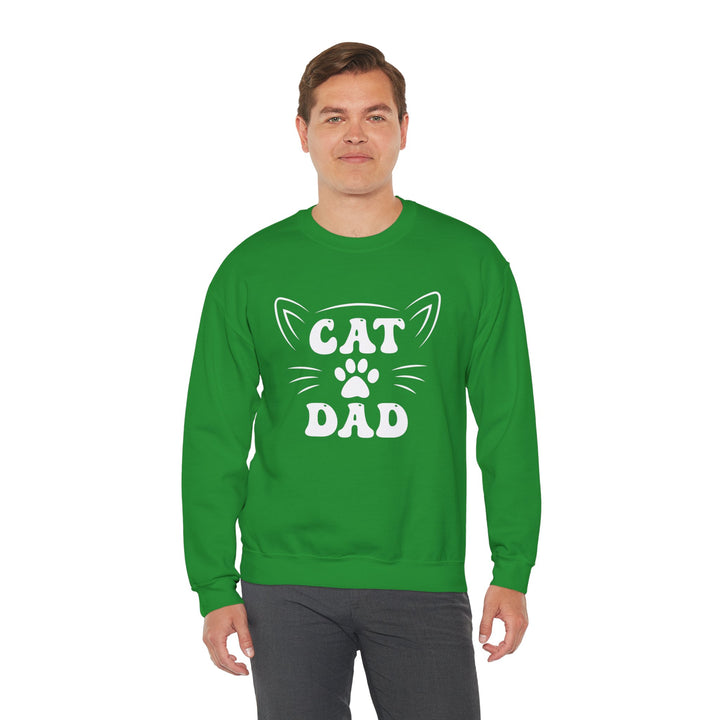 Cat Dad Crewneck Sweatshirt