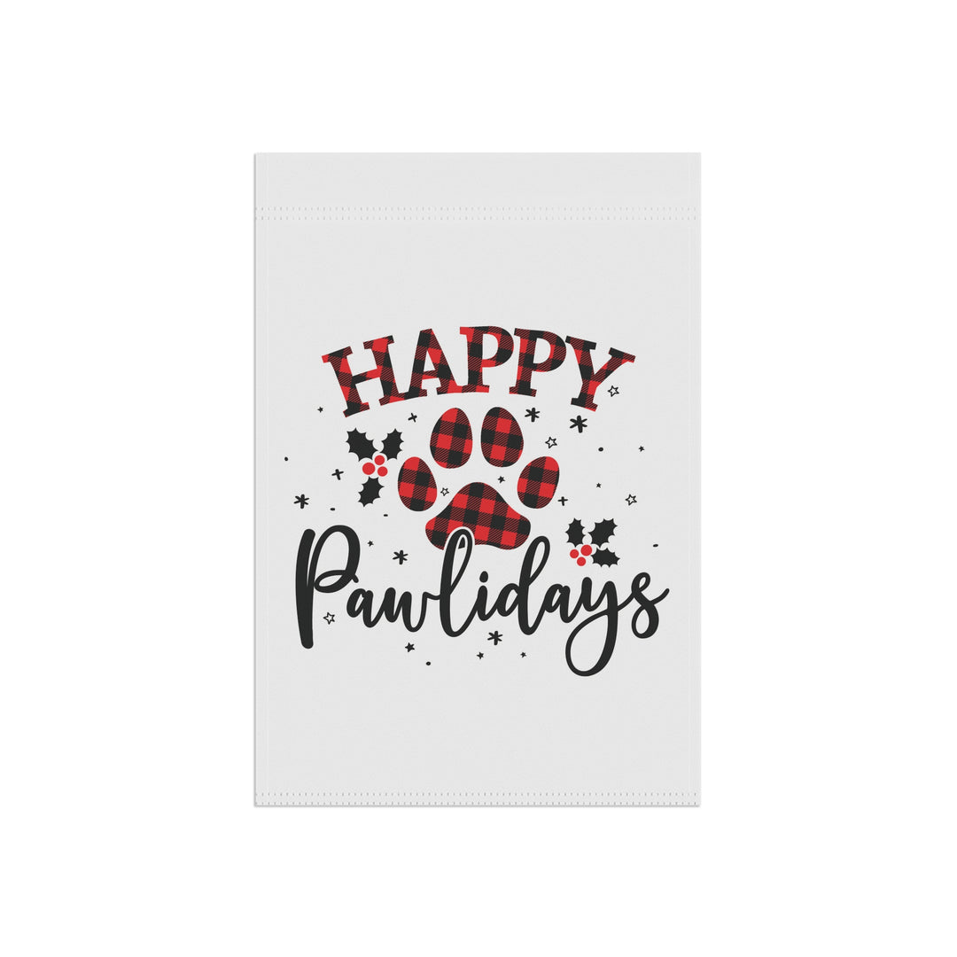 Happy Pawlidays Garden & House Banner