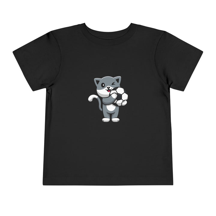 Soccer Cat Toddler Tee