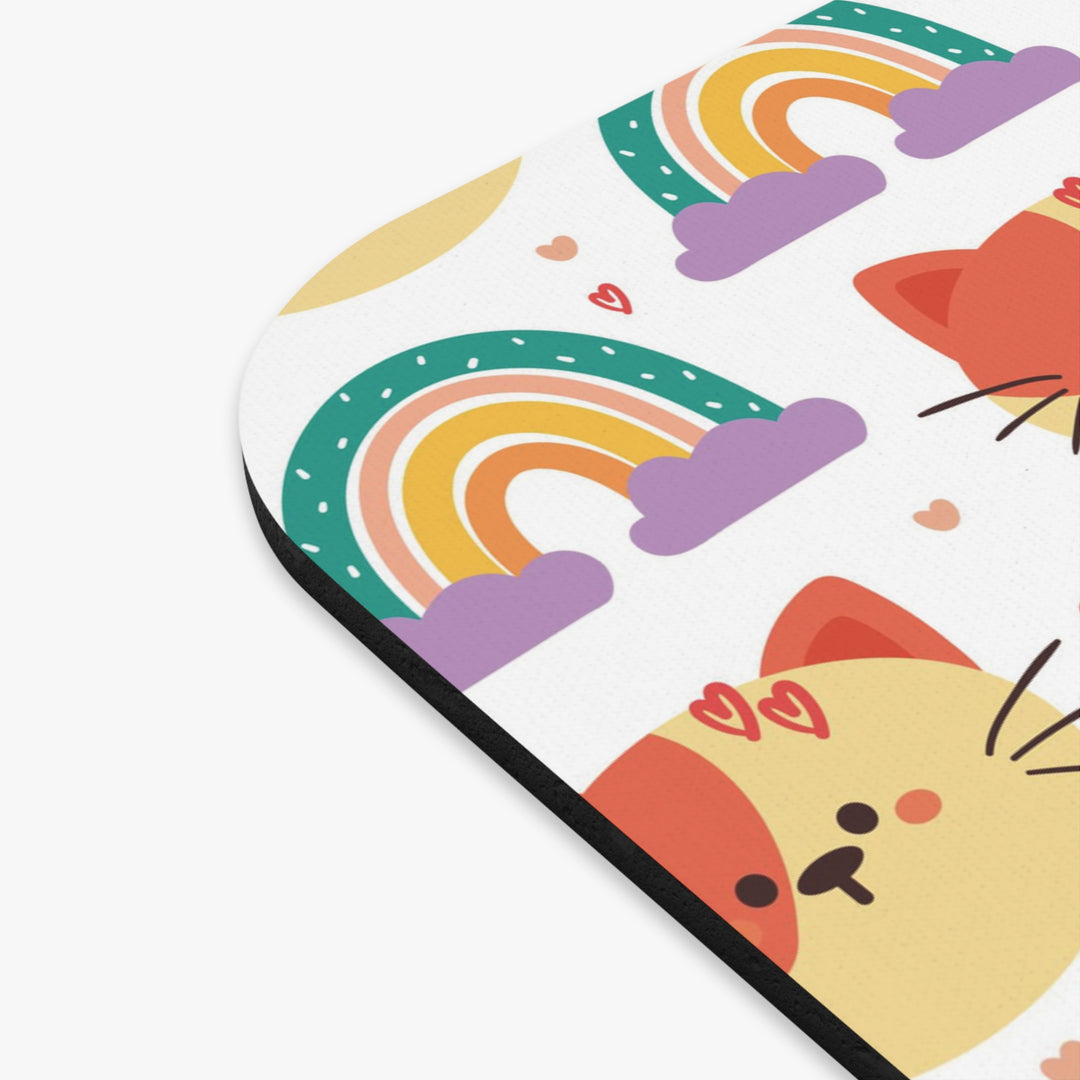 Rainbow Whisker Mouse Pad