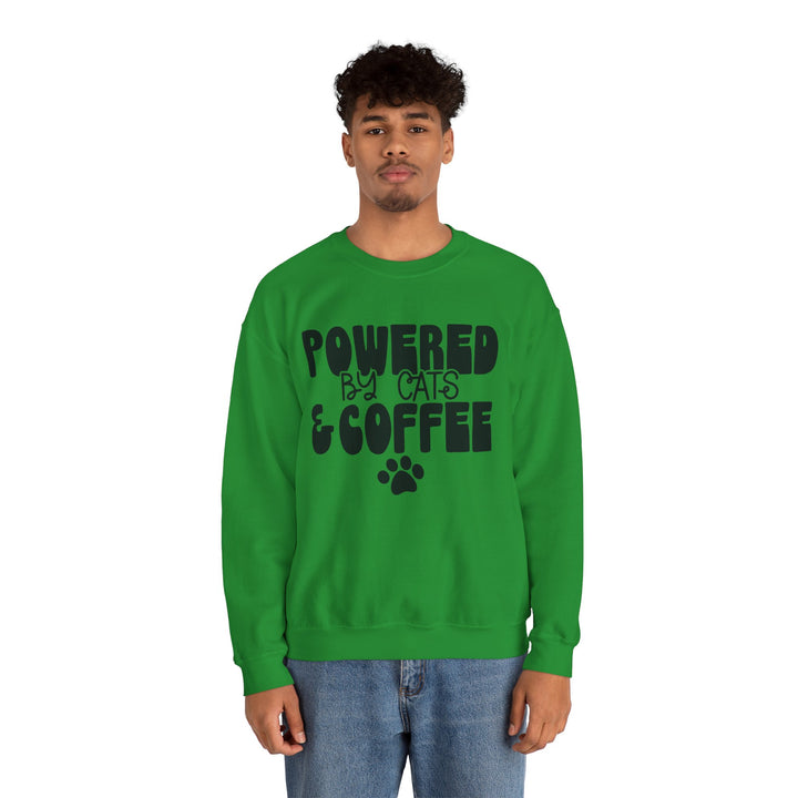 Cats and Coffee Crewneck Sweatshirt