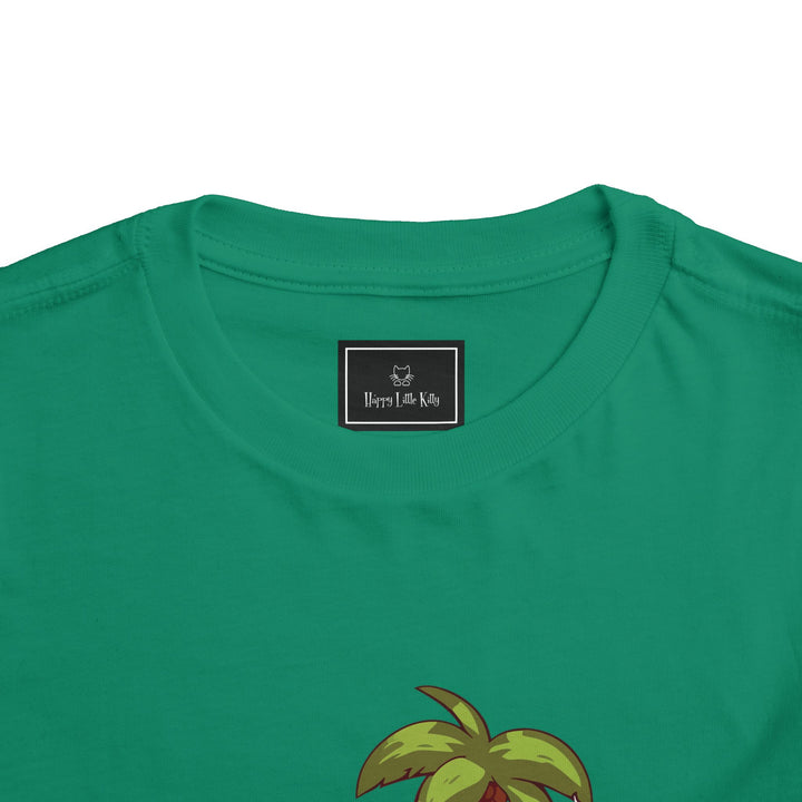 Tropical Cat Toddler Tee