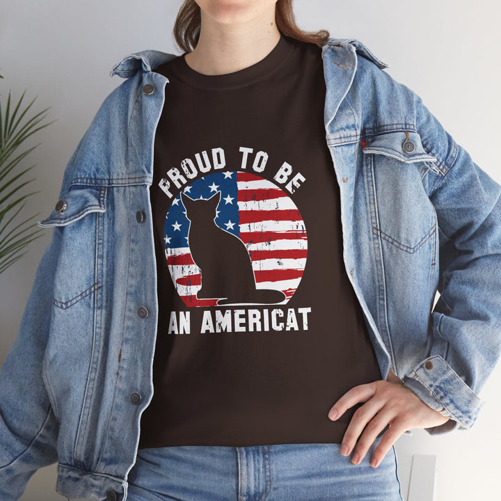Proud to Be An Americat Cotton Tee