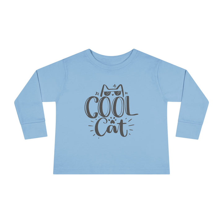 Cool Cat Toddler Long Sleeve Tee