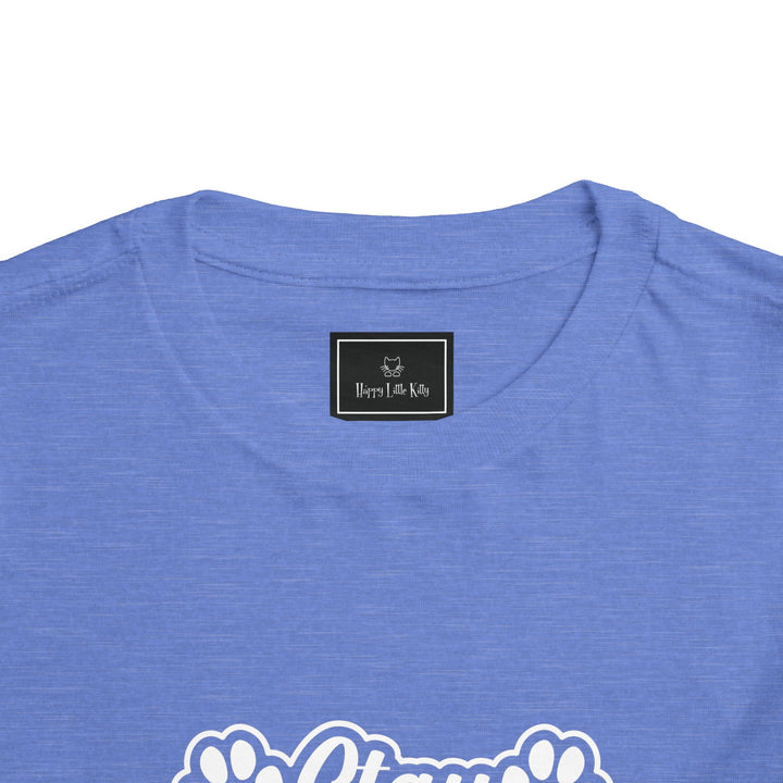 Stay Pawsitive Toddler Tee