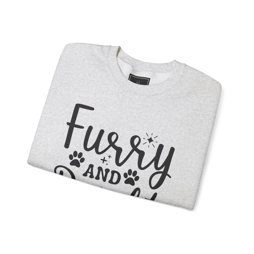 Furry and Bright Unisex Crewneck Sweatshirt