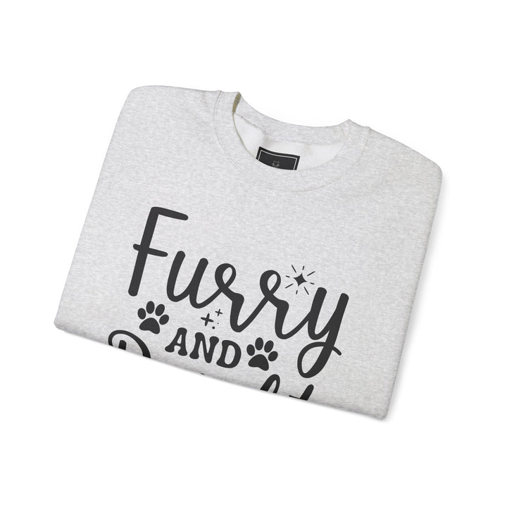 Furry and Bright Unisex Crewneck Sweatshirt