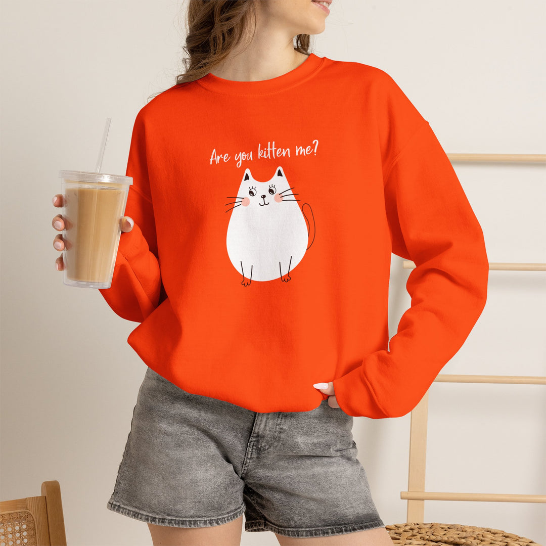 Kitten Me Crewneck Sweatshirt