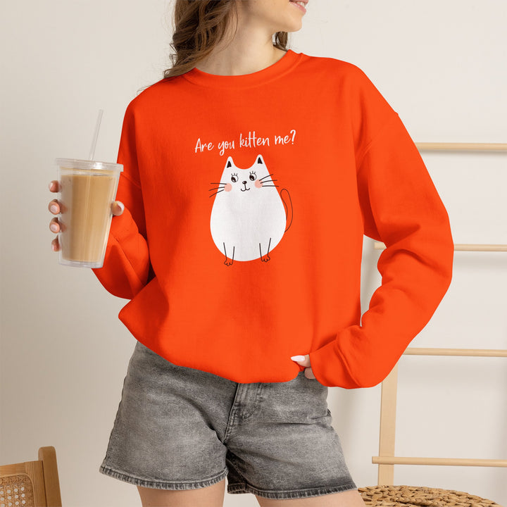 Kitten Me Crewneck Sweatshirt