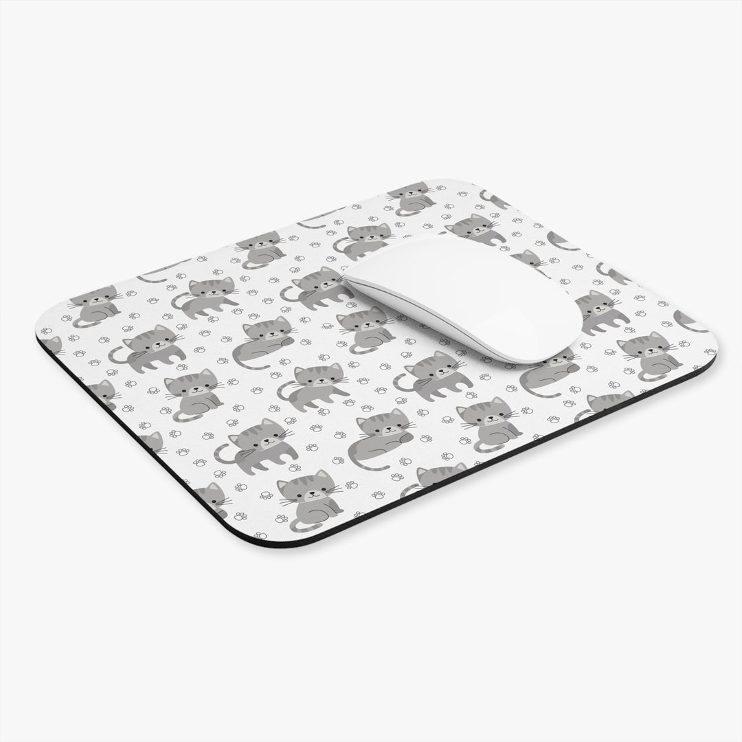Little Gray Kitten Mouse Pad