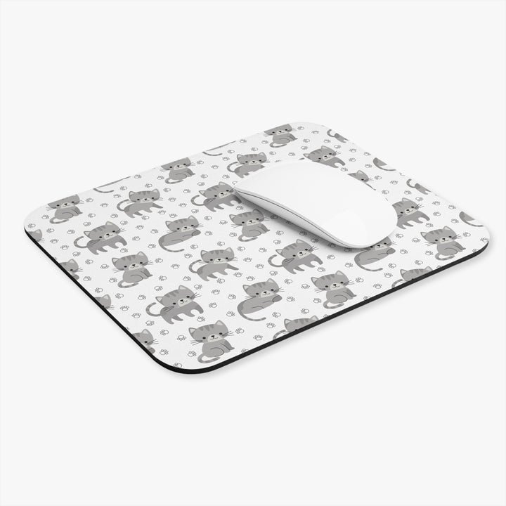 Little Gray Kitten Mouse Pad