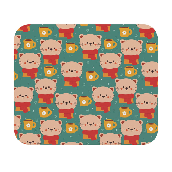 Cats in Scarves Mouse Pad