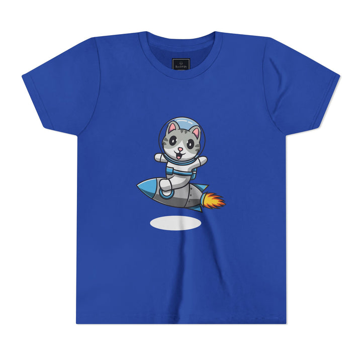 Rocket Kitty Youth Short Sleeve Tee