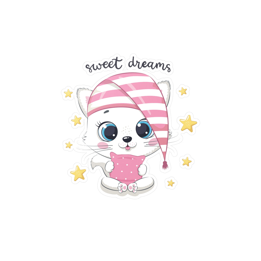 Sweet Dreams Kitty Sticker