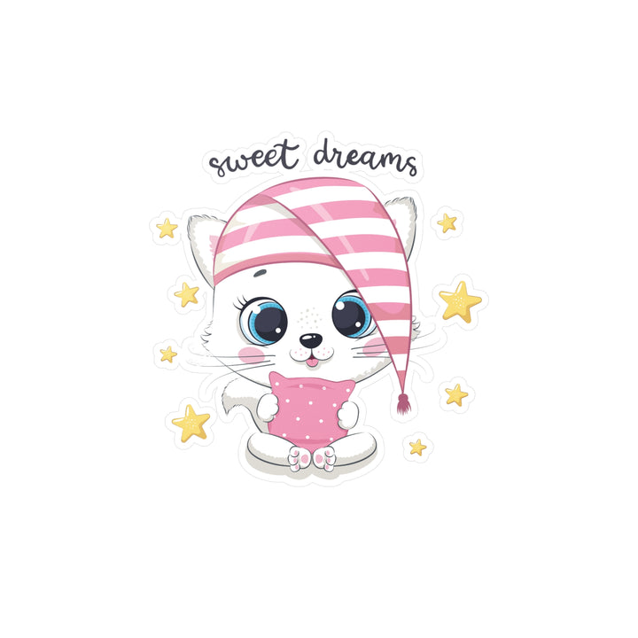 Sweet Dreams Kitty Sticker