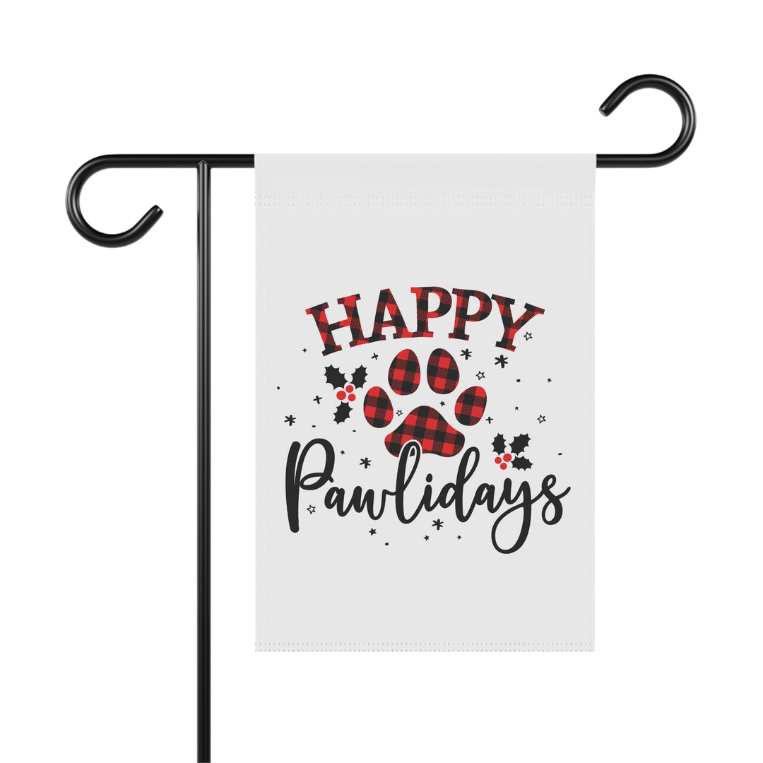 Happy Pawlidays Garden & House Banner