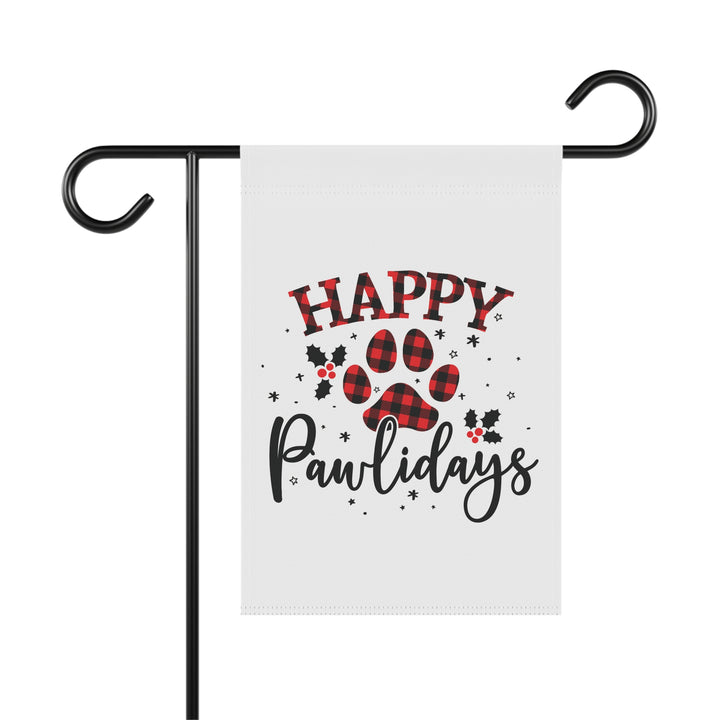 Happy Pawlidays Garden & House Banner