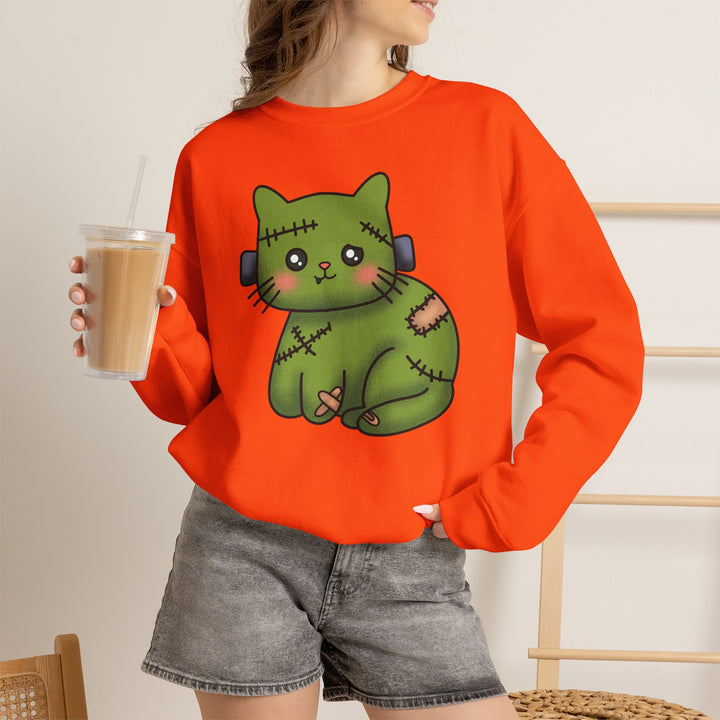 Frankenkitty Unisex Crewneck Sweatshirt