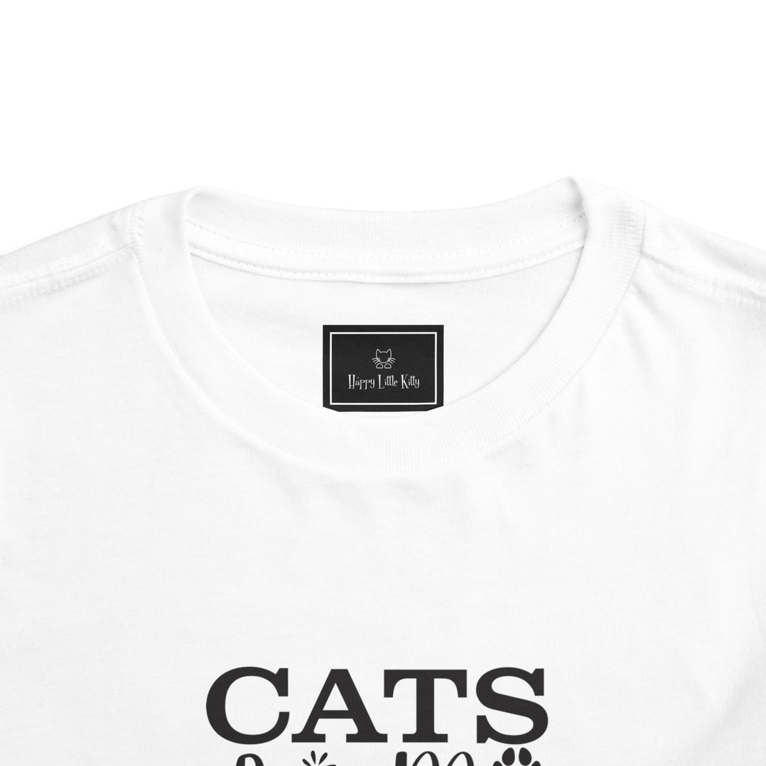Cats Are My Favorite People Toddler Tee