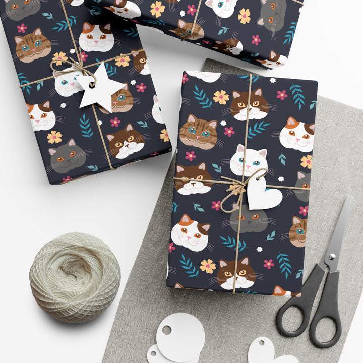 Dark Whisker Delight Gift Wrap
