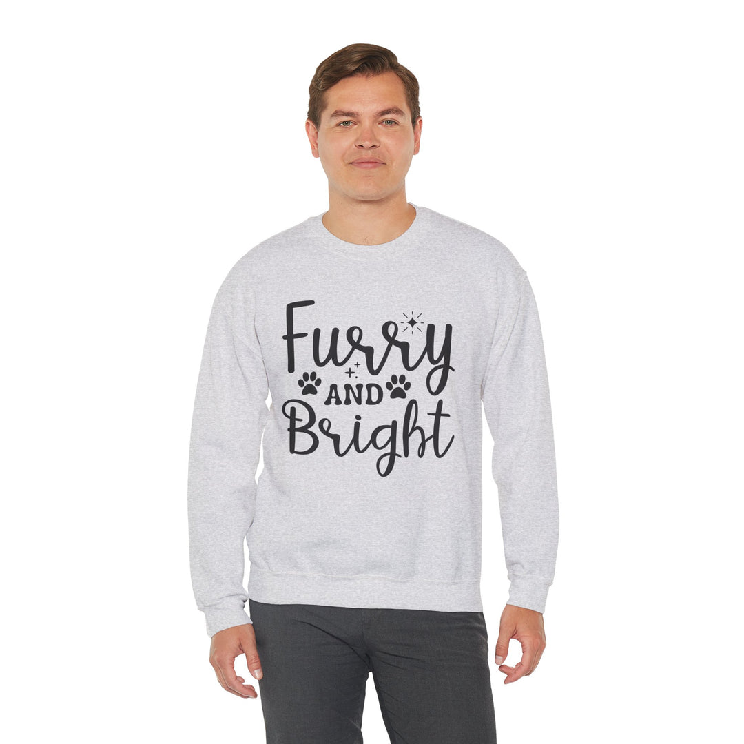 Furry and Bright Crewneck Sweatshirt