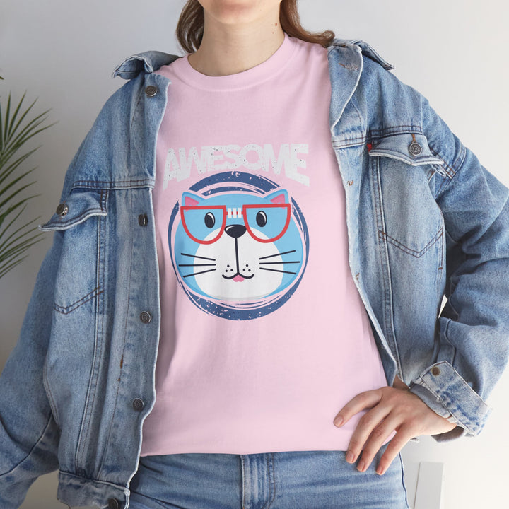 Awesome Cat Cotton Tee
