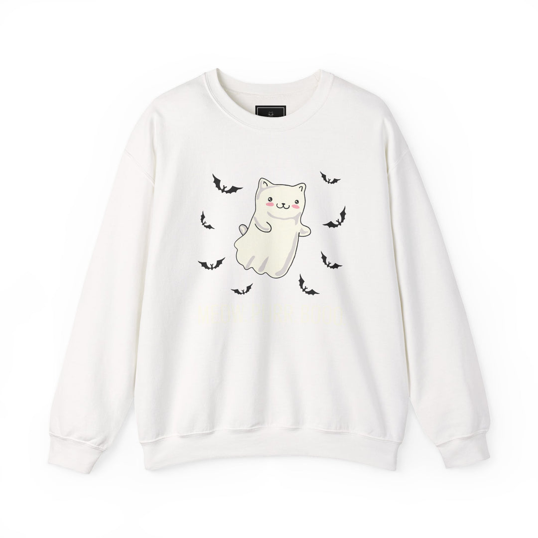 Meow. Purr. Boo. Unisex Crewneck Sweatshirt