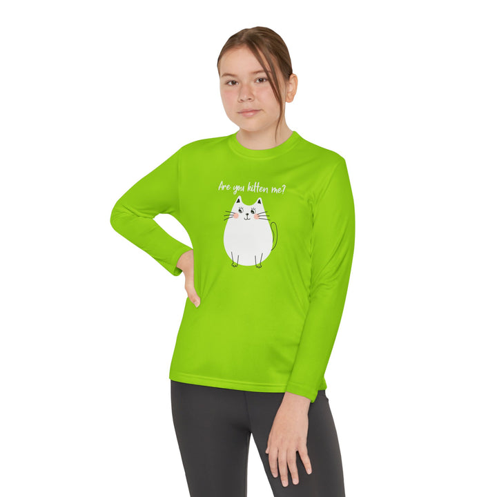 Kitten Me Youth Long Sleeve Tee