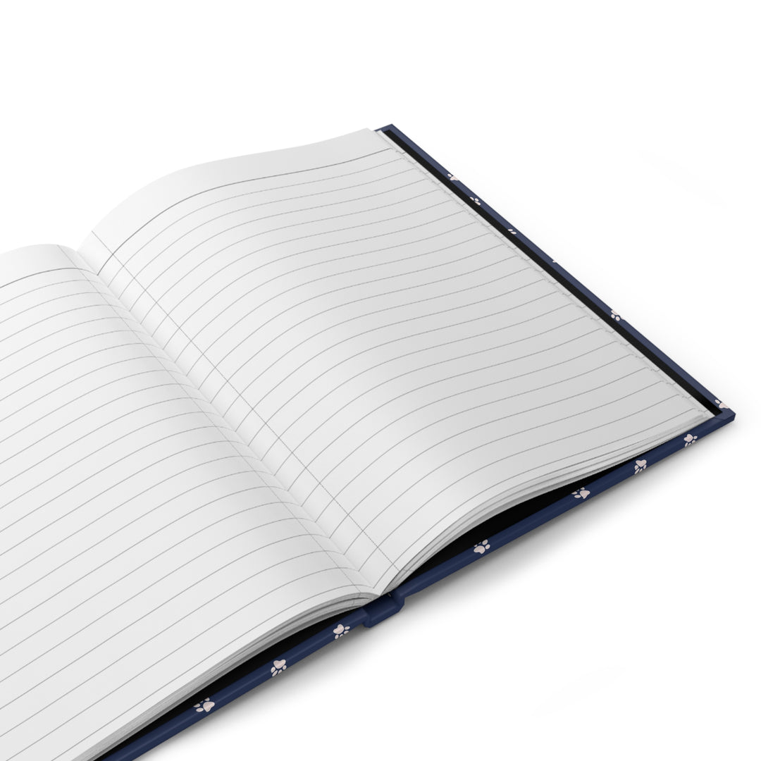 Purrfect Paw Prints Hardcover Journal